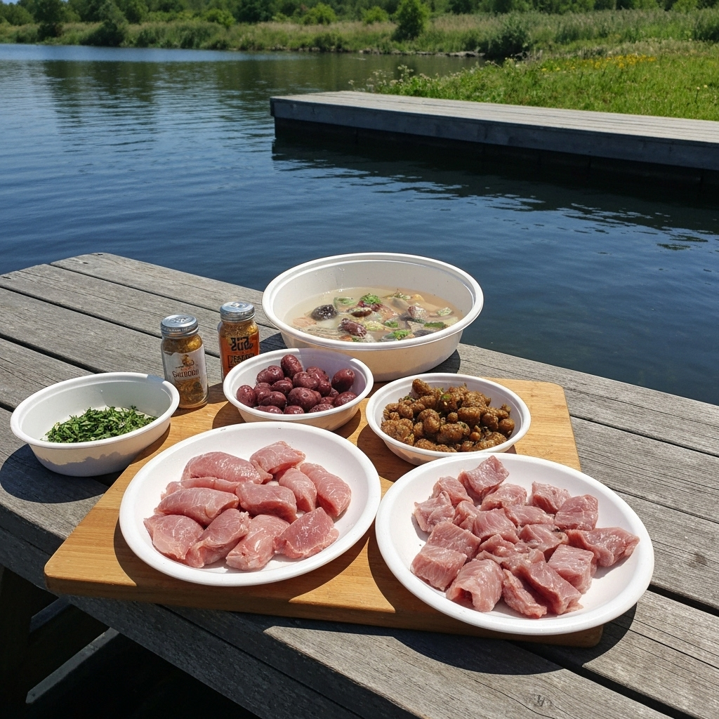 Що не варто брати на риболовлю з їжі