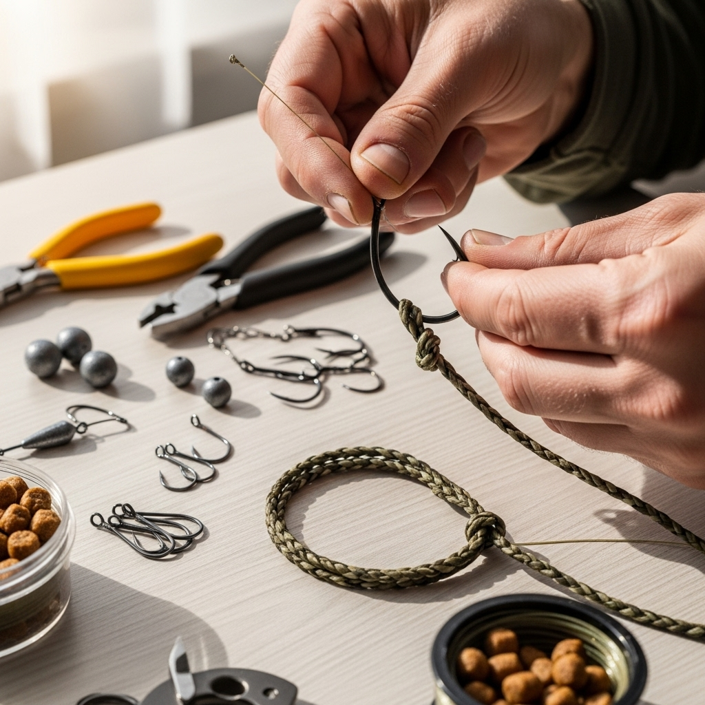 Як зібрати оснастку на сома своїми руками