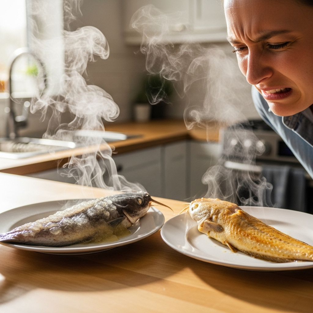 Вплив неочищеного слизу на смак та запах страви