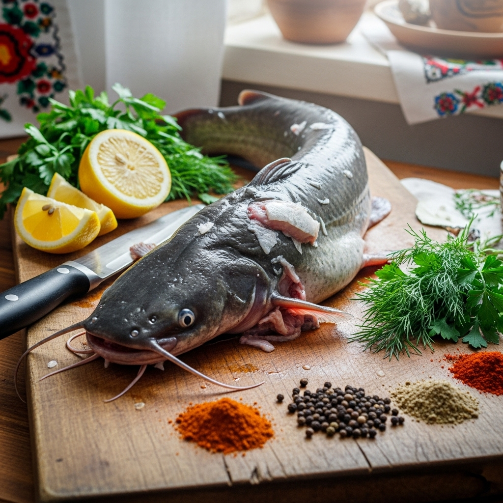 Как выбрать и подготовить сома к жарке