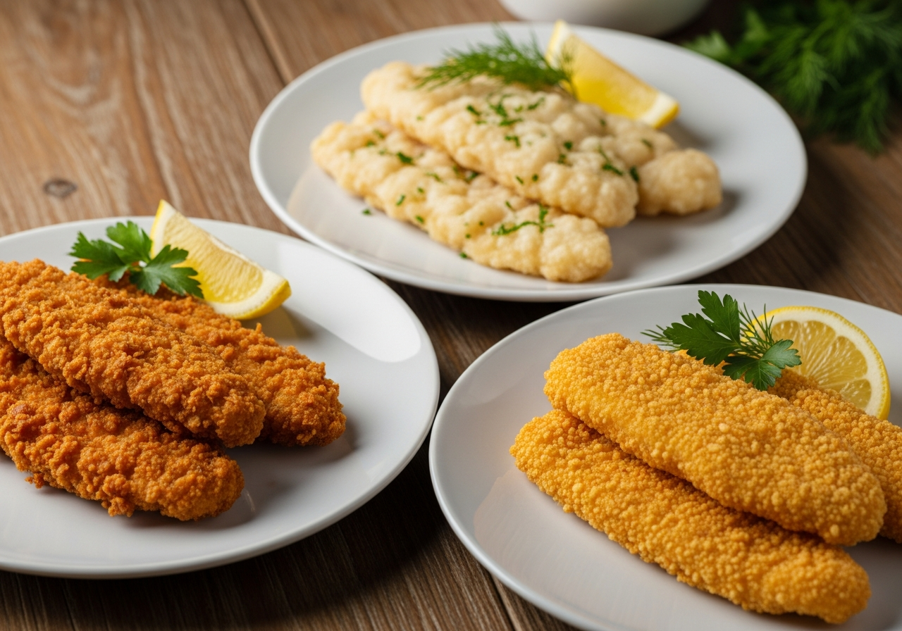 Ідеї та варіації кляру для різних видів риби