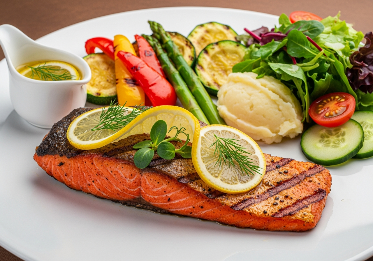 Подача та гарніри: як підкреслити смак червоної риби