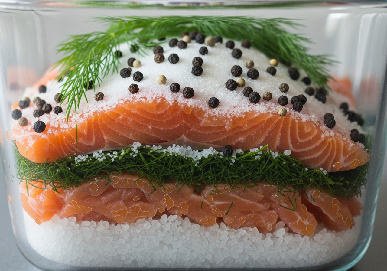 Класичний рецепт засолювання обрізків червоної риби