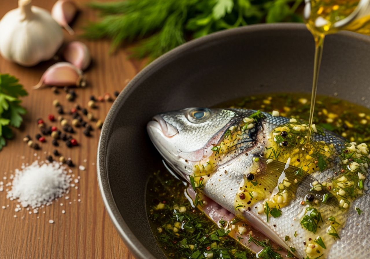 Прості маринади та способи посолити рибу перед приготуванням