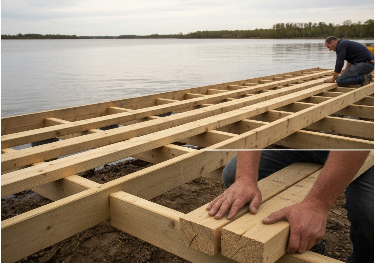 Складання каркасу та настилу: завершальний етап