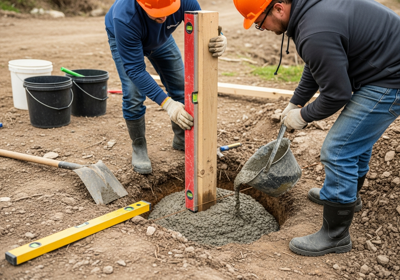 Встановлення опор: основа конструкції