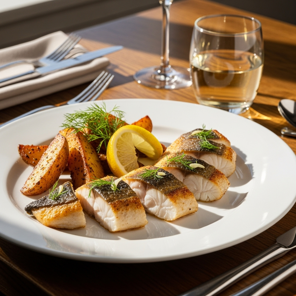 Как подать запеченного сома кусочками