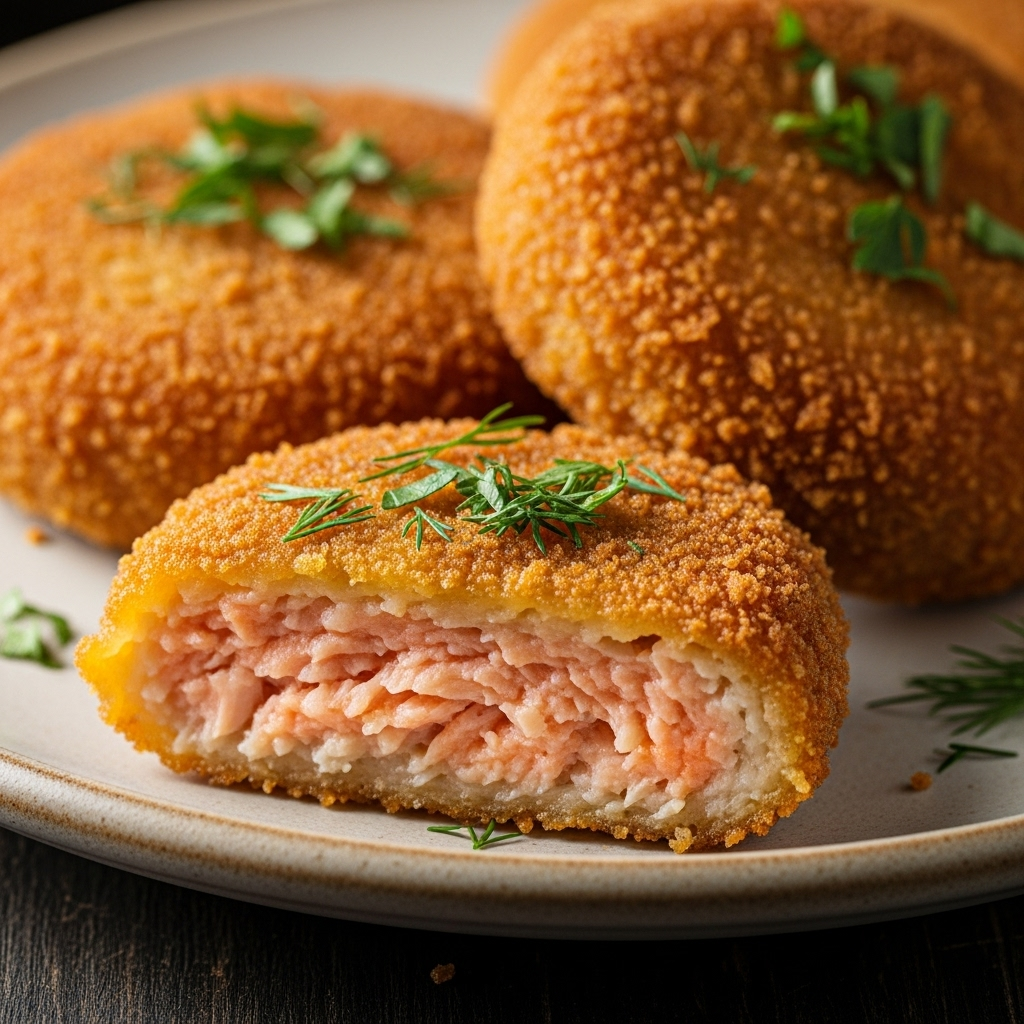 Котлеты из красной рыбы — нежные, сочные и ароматные