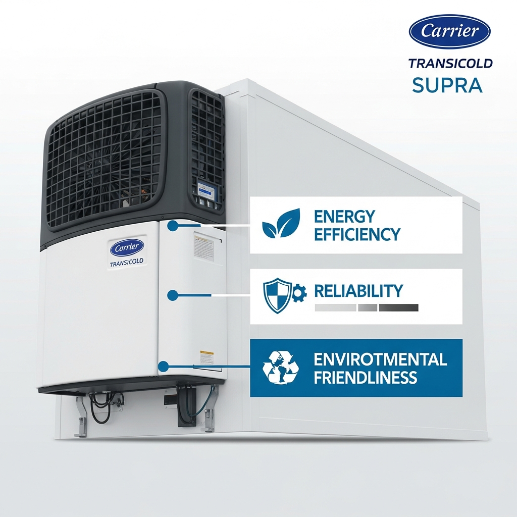 Асортимент холодильного обладнання для різних типів транспорту