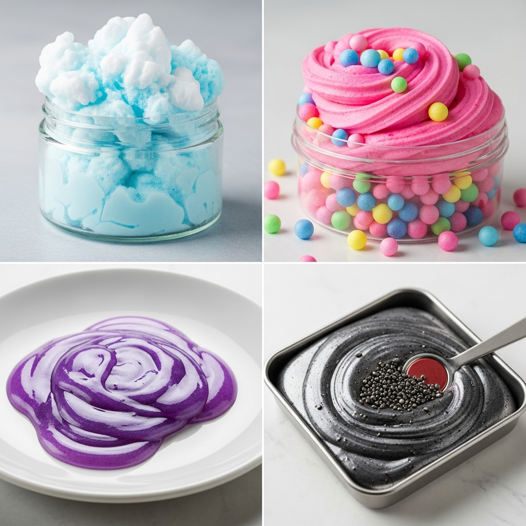 Творческие вариации: как сделать слайм необычным