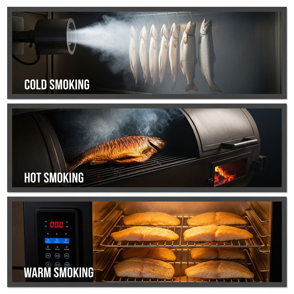 Методы копчения: холодный, горячий и полугорячий