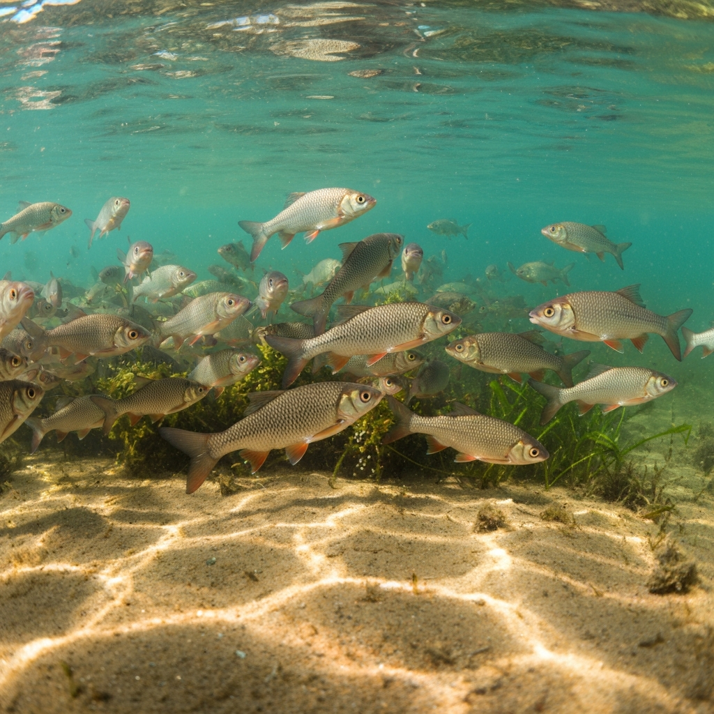 Як плотва готується до нересту: фізіологія та поведінка