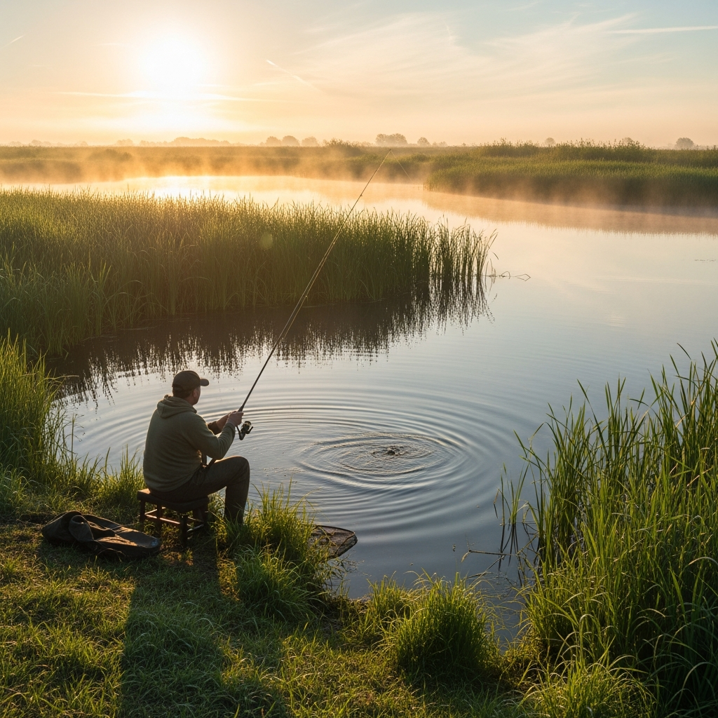 Короп навесні: де шукати і на що ловити після зими
