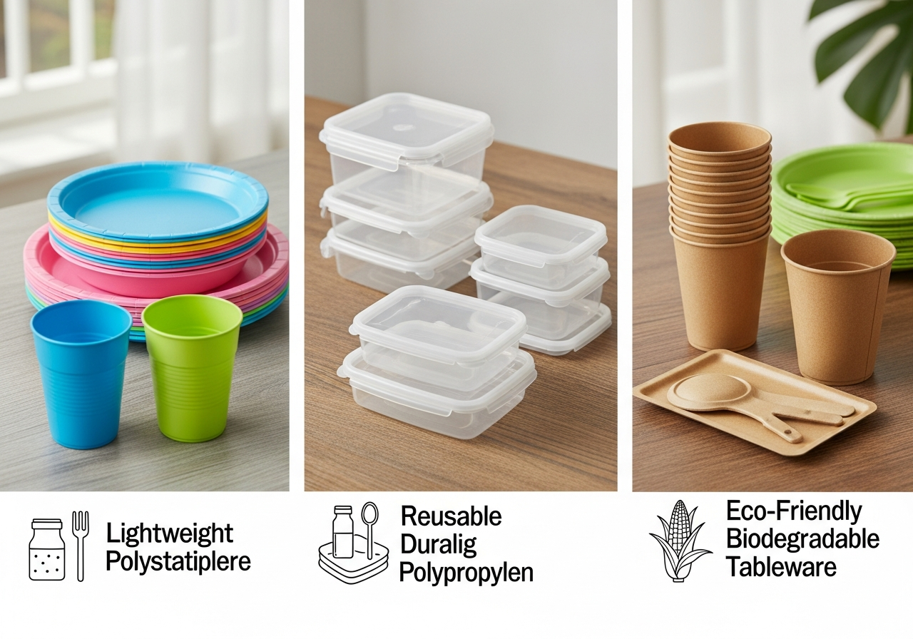 Пластиковий посуд: як зробити вибір корисним, безпечним та екологічним