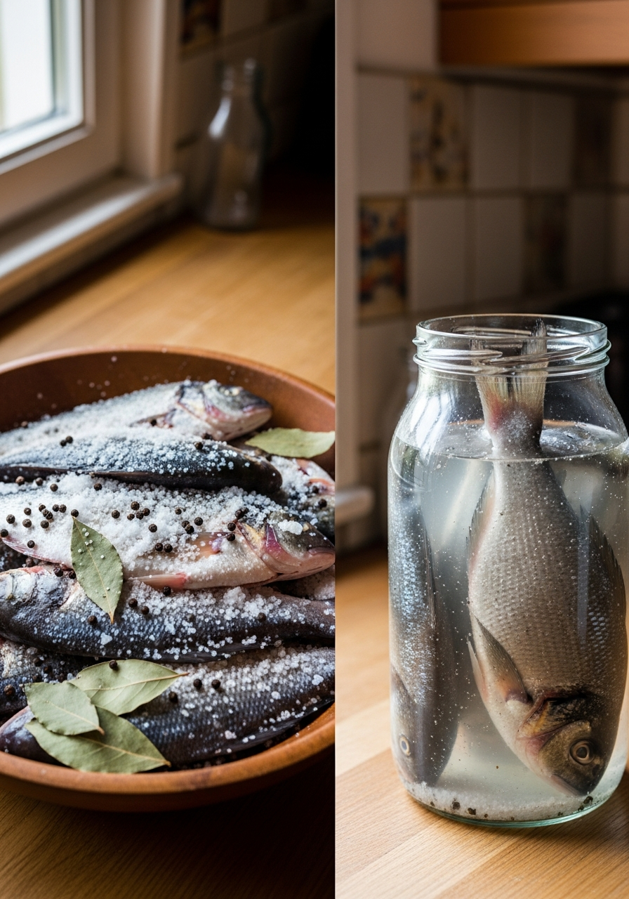 Способы засолки леща: сухой и мокрый посол